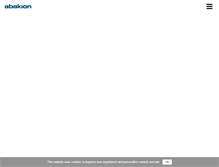 Tablet Screenshot of abakion.com